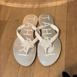 Tahari sandals - worn - as is 🌸